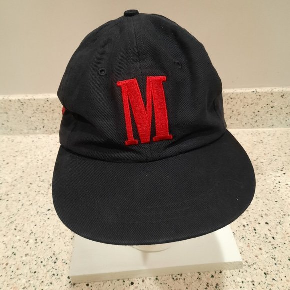 Vintage 90s Marlboro Red Cigarette Adjustable Hat Cap   Snapback Marlboro Man - Picture 1 of 4